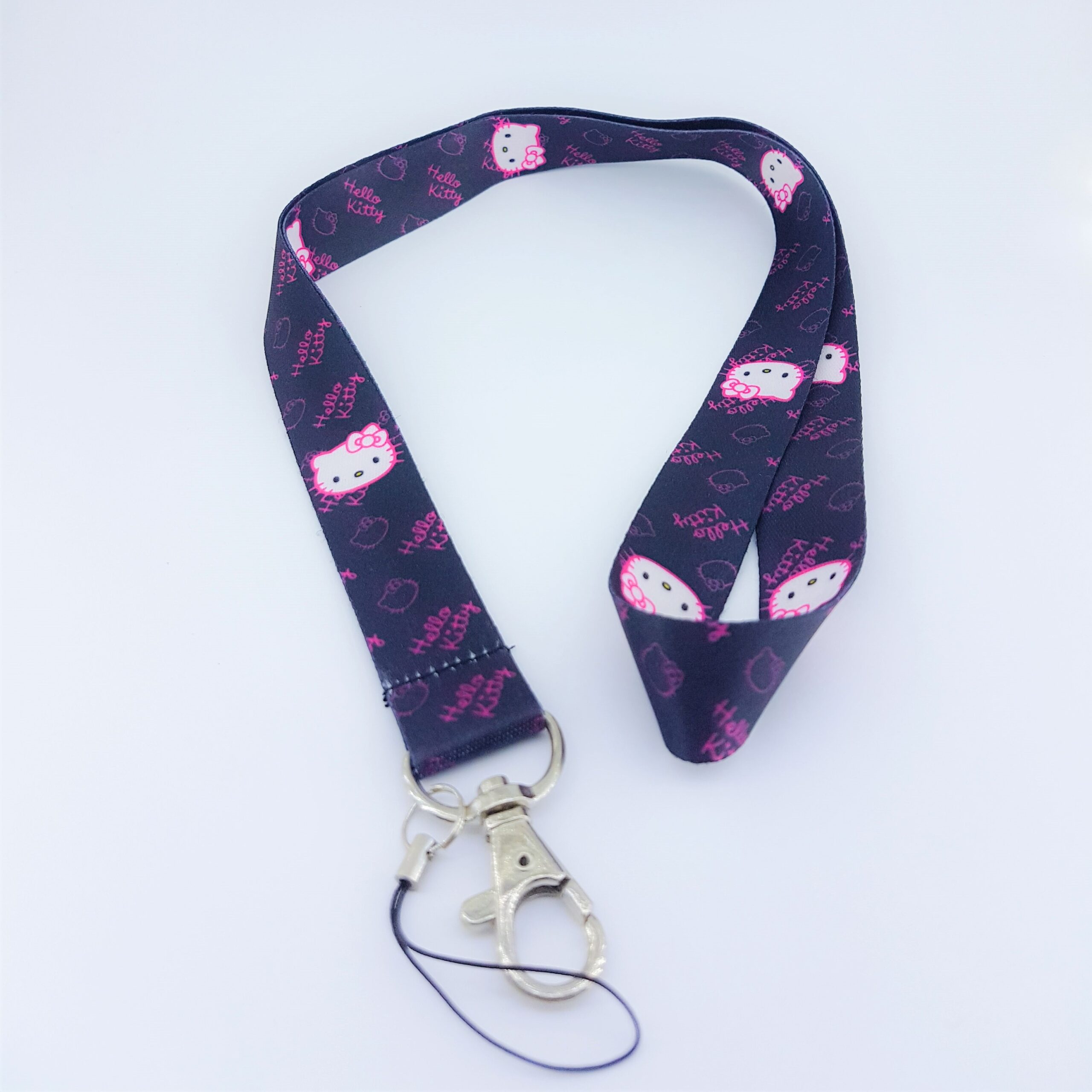 CC11-1-1.jpg Cinta para cuello Kitty Negro Carita - Image 1
