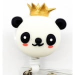 Porta ID Personalizado Pandita Con Corona