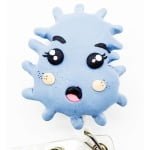 Porta ID Personalizado Bacteria