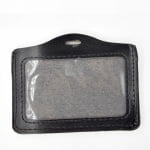 Porta Tarjeta Horizontal Negro